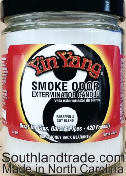 Smoke Odor Exterminator Candle Yin Yang 13oz